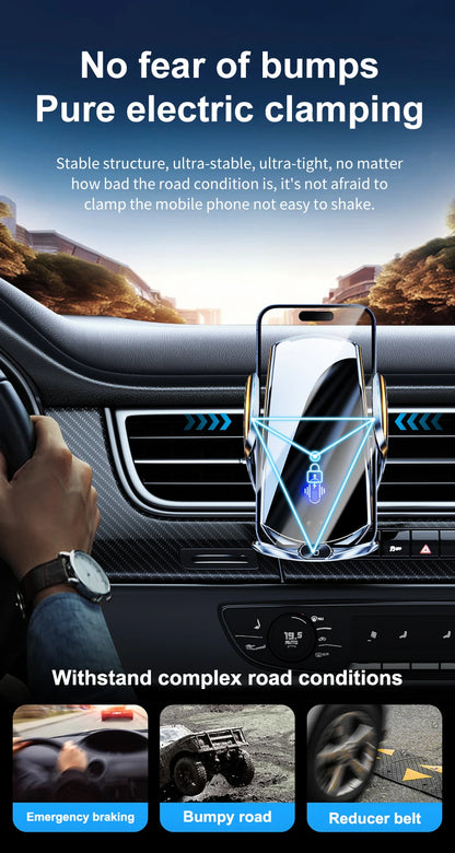 Car Mount Wireless Charging Stand Vehicle Phone Mounts