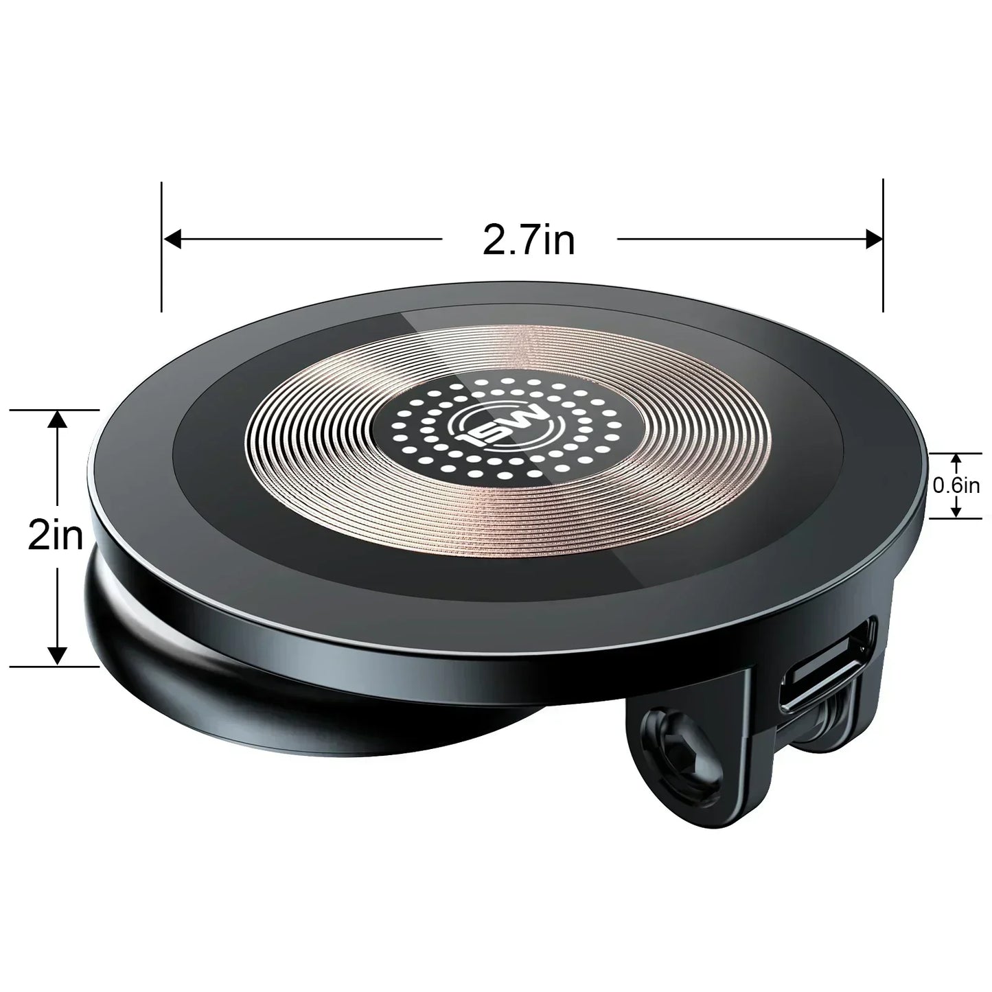 15W Magnetic Car Phone Holder Mobile Phone Car Holder