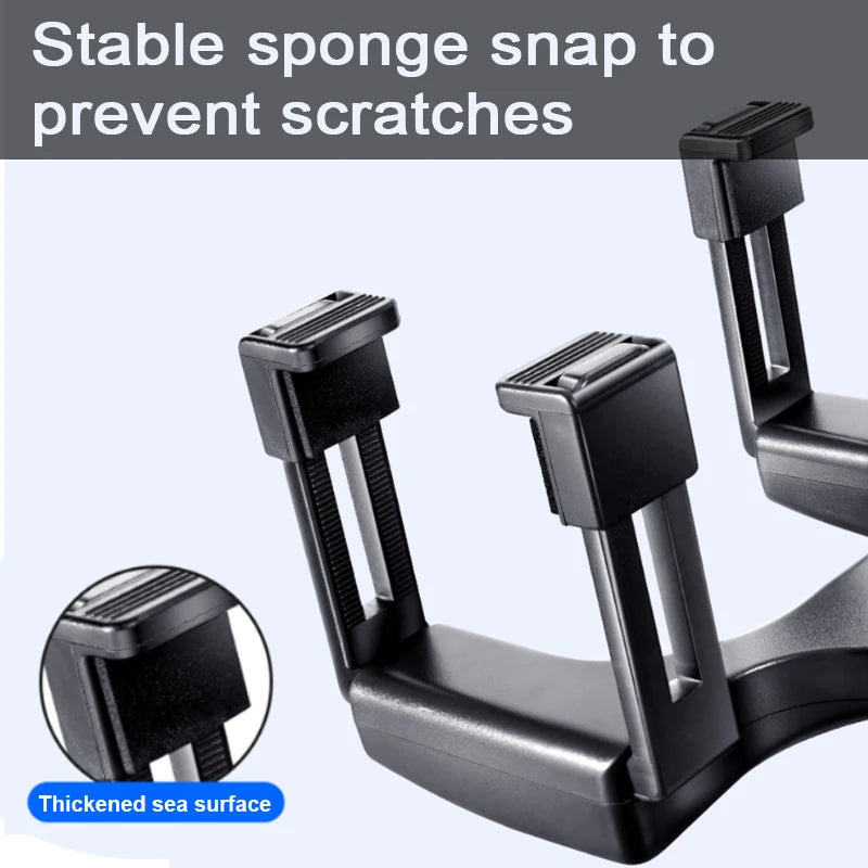 SEAMETAL Car Rearview Mirror Phone Holder 360 Rotation
