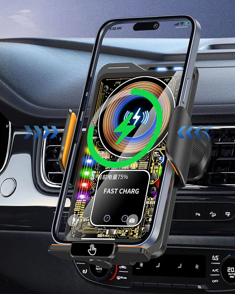 Car Phone Holder For BMW X1 U11Magnetic Wireless Charging