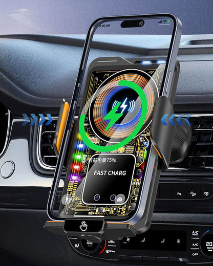 Car Phone Holder For BMW X1 U11Magnetic Wireless Charging