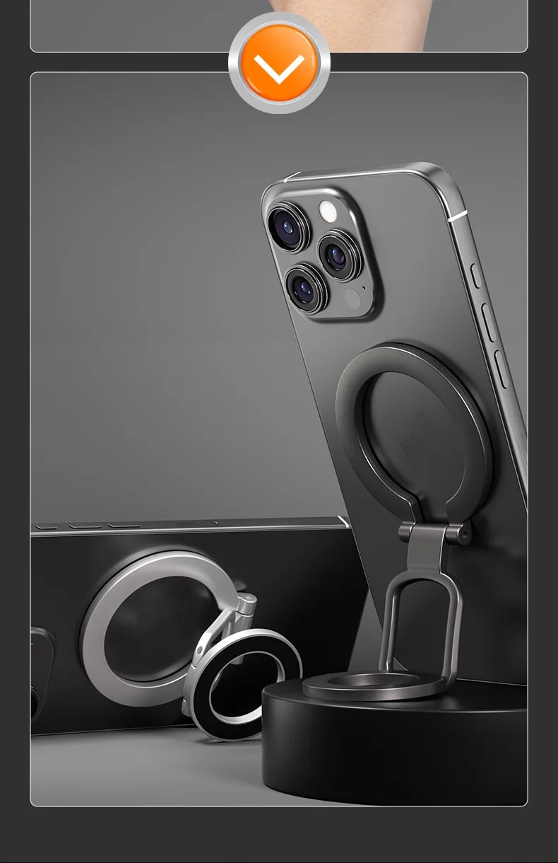 Double Sided MagSafe Phone Stand Magnetic Phone Ring Holder