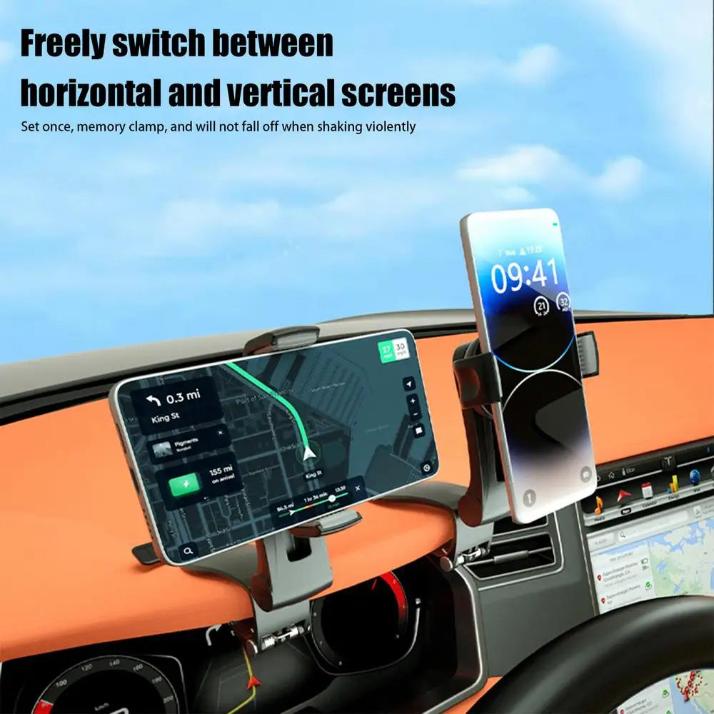 Car Cell Phone Holder Automobile Rotating Navigation Bracket