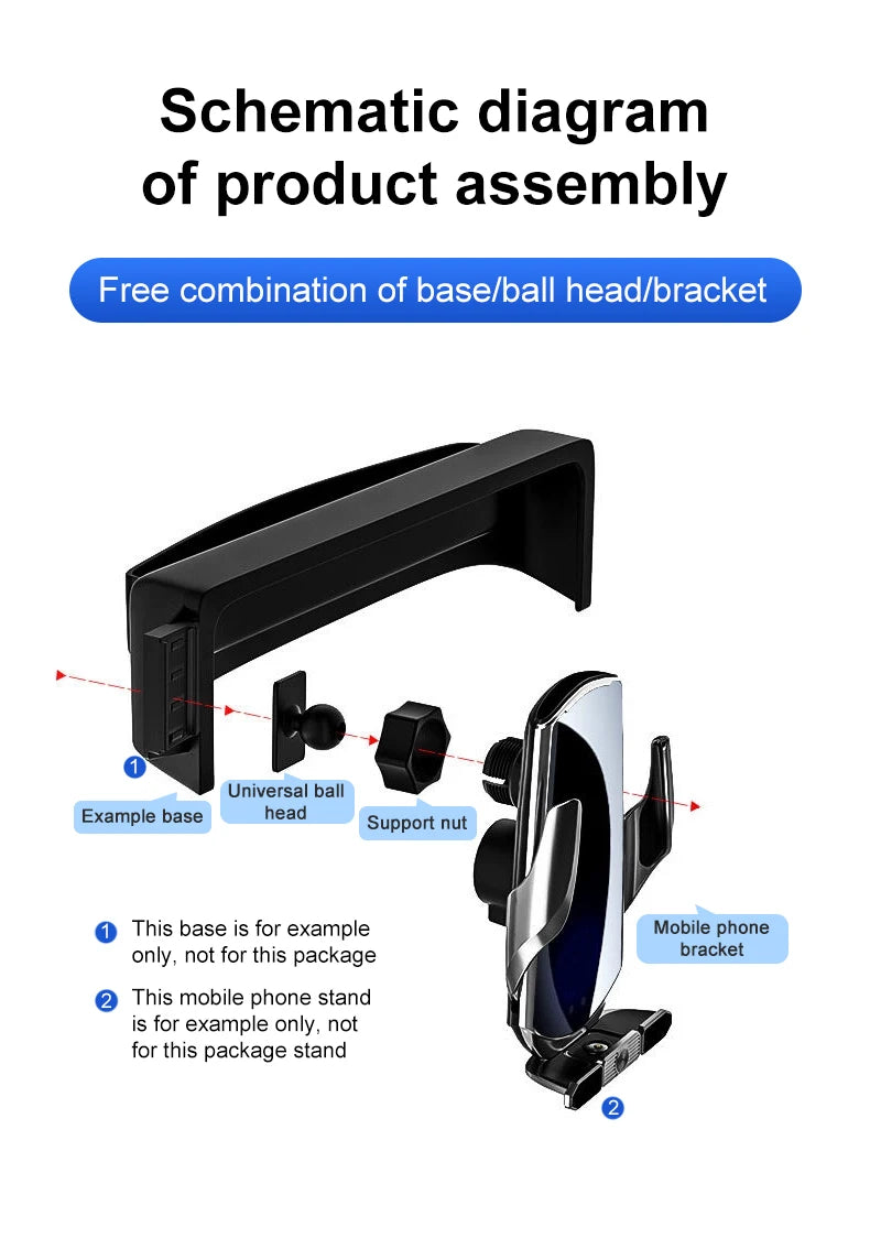 10.1" For Honda CR-V CRV RS Car Phone Holder Adjustable