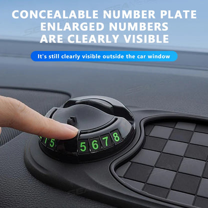 SEAMETAL Car Dashboard Phone Holder Hidden Plate