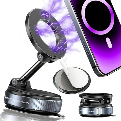 Upgraded Foldable Magnetic Car Phone Holder