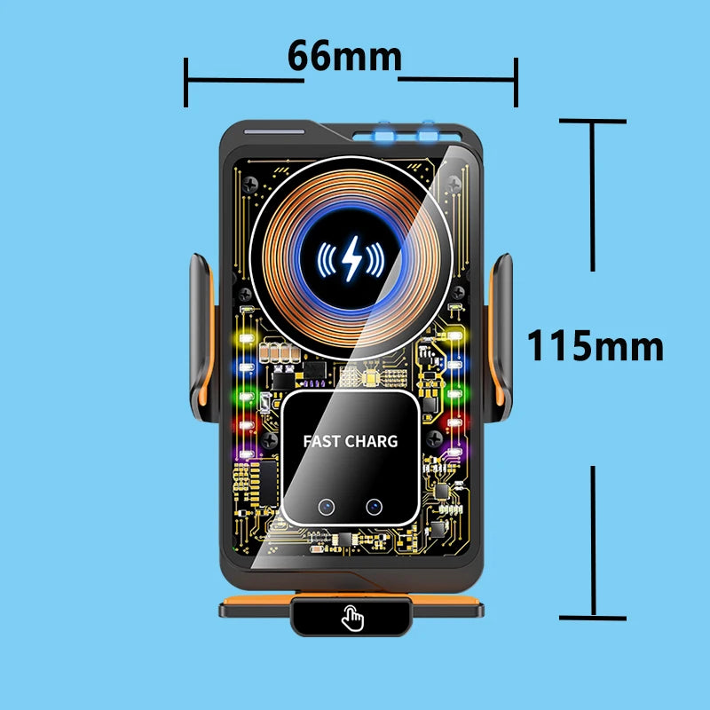 Car Phone Holder For BMW X1 U11Magnetic Wireless Charging