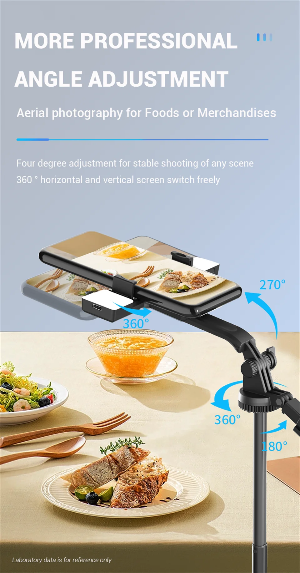FANGTUOSI 1750mm Wireless Selfie Stick Tripod Stand