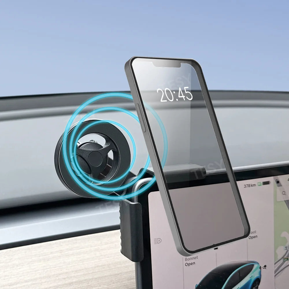 Car Phone Mount Holder 15W Magnetic Magsafe Wireless Charger
