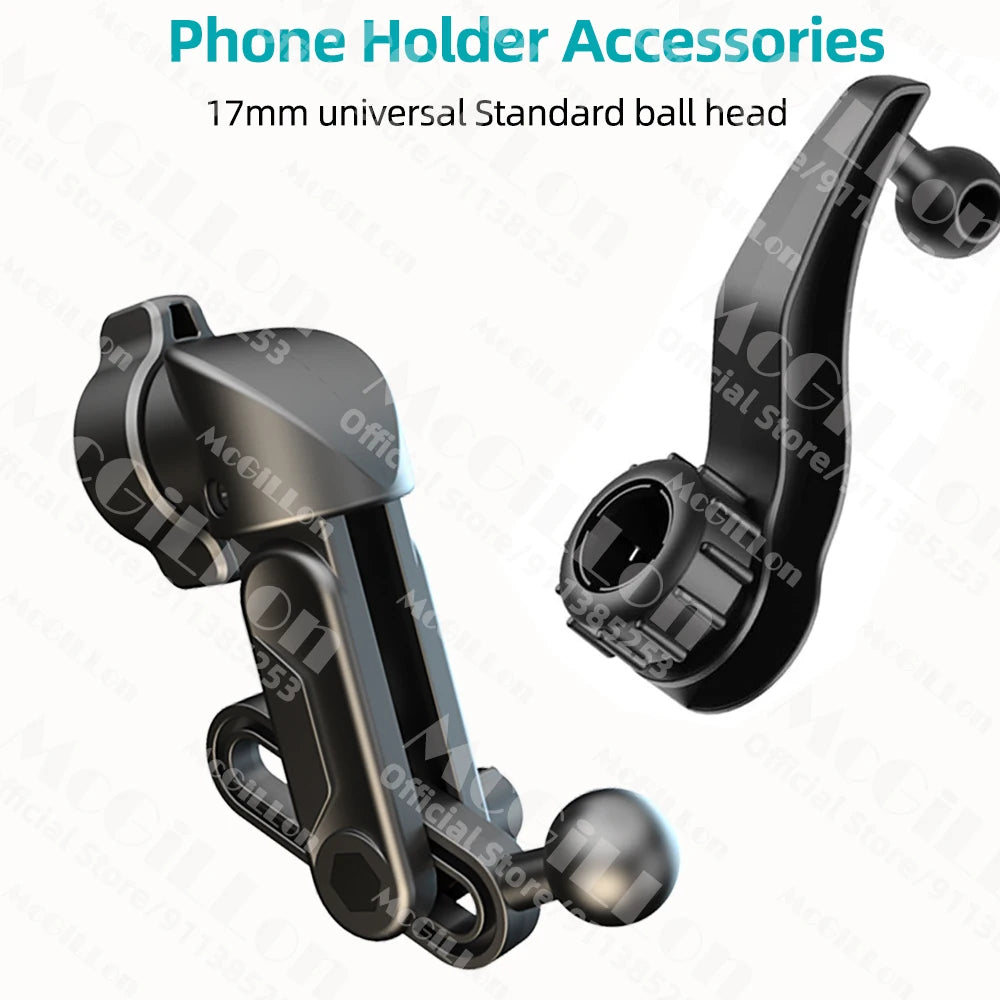 17mm Ball Joint Extension Arm Adapter for Car Air Outlets Phone Stand