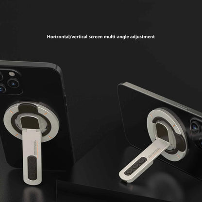 Creative Magnetic Ring Decompression Rotary Pressing Phone Stand