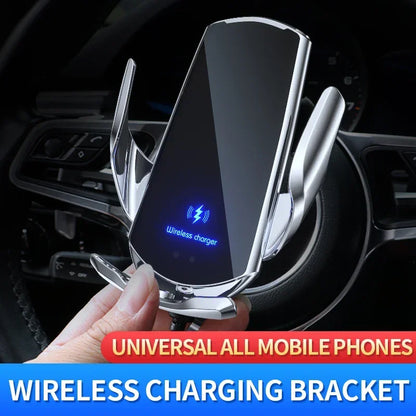 30W Car Wireless Charger Magnetic Automatic Car Mount Holder