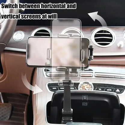 Universal Car Cup Holder Phone Mount, Adjustable Gooseneck Cup