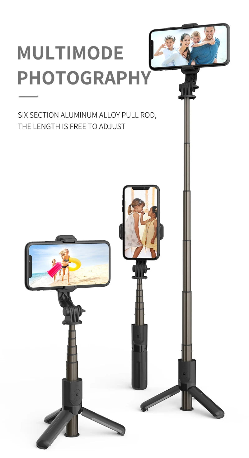 Xiaomi Selfie Stick 1m with Wireless Bluetooth LED Fill Light