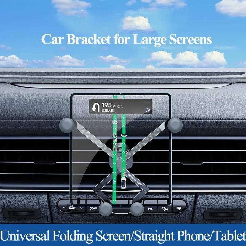 Eary Carbon Alloy Car Phone Holder Mount Super Stable Air Vent