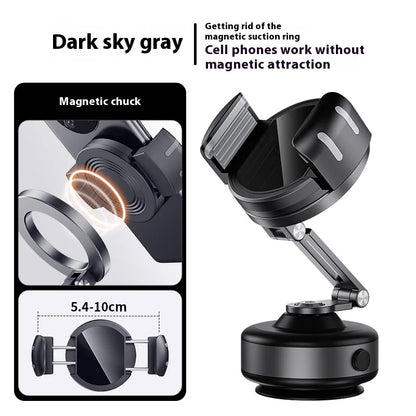 Magnetic Vacuum Adsorption Car Mount Mobile Phone Holder