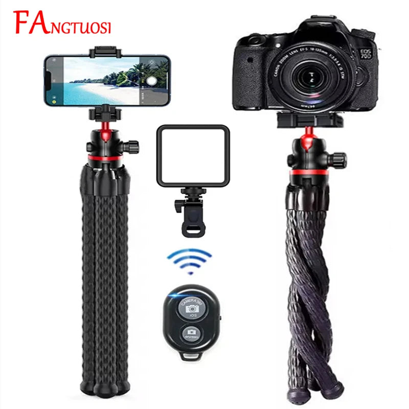 FANGTUOSI Flexible Octopus Tripod Bracket for Mobile Holder