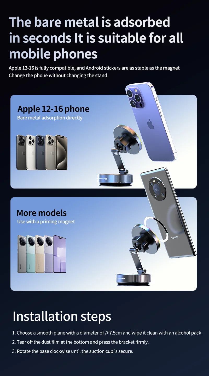 Fashionable Design Car Magnetic Wireless Charging Stand