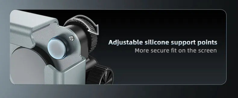 Car Phone Holder Screen Side Mount Adjustable Magnetic Support