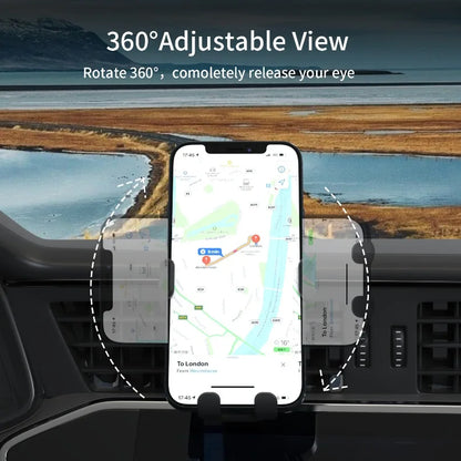 30W Air Vent Car Wireless Charger Gravity Phone Holder