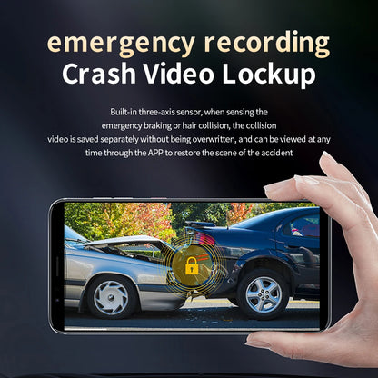 HP F969 dash cam car camera 4k HD night vision WiFi DVR