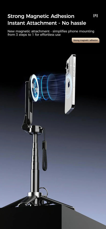 4-in-1 Multifunctional Magnetic mini Selfie Stick