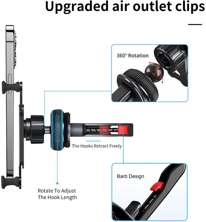 Car Phone Holder Gravity GPS Support Telephone Mount