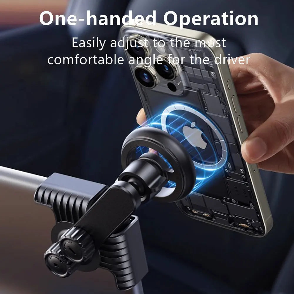 Car Phone Mount Holder 15W Magnetic Wireless Charger