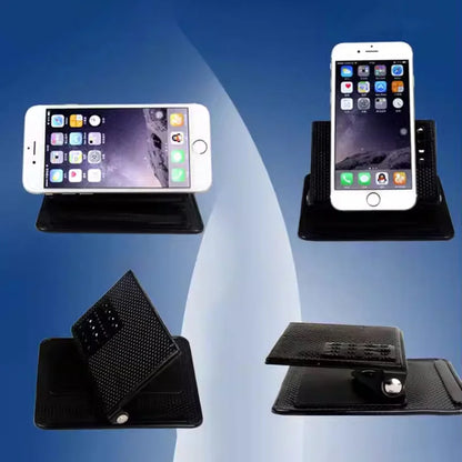 Car 360 Rotating Phone Holder Silicone Non-Slip Mat