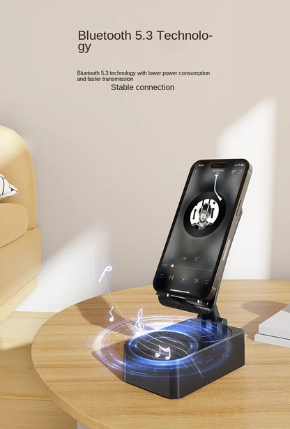3 In 1 Mobile Phone Bracket Bluetooth Speaker Power Bank