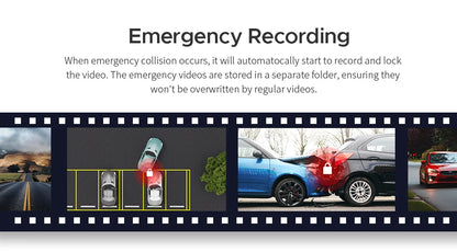 KAWA Dash cam Video Recorder D6 3K Car Camera Car DVR
