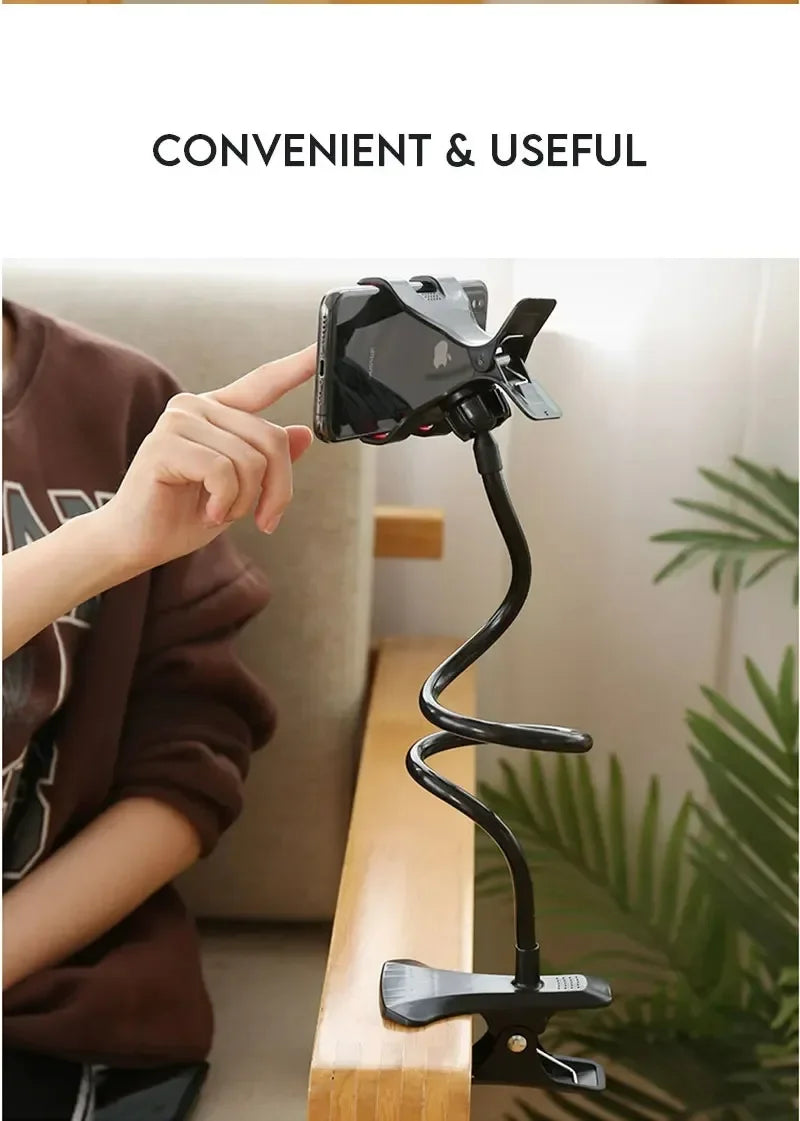 360 Rotate Clip Mobile Phone Holder Stand Portable Stand
