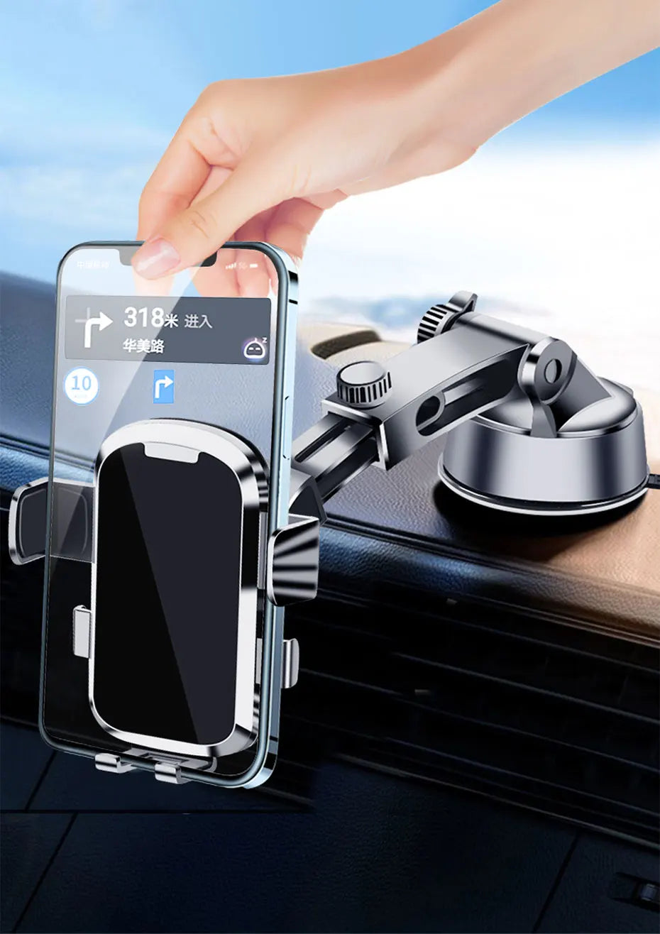 SEAMETAL Dashboard Phone Holder for Car Stable Suction Cup