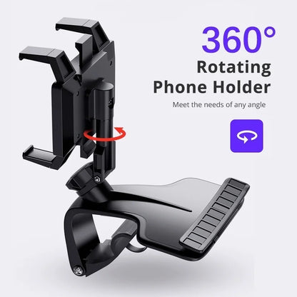 Universal Dashboard Car Phone Holder with Parking Number Plate