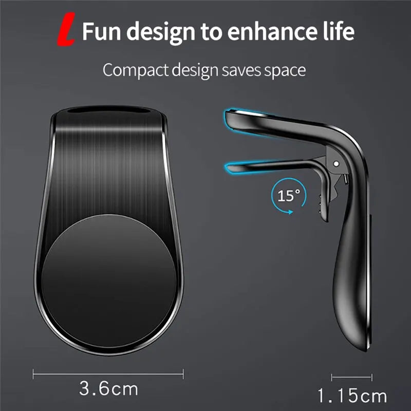 Magnetic Car Phone Holder Universal Air Vent Car Phone Mount