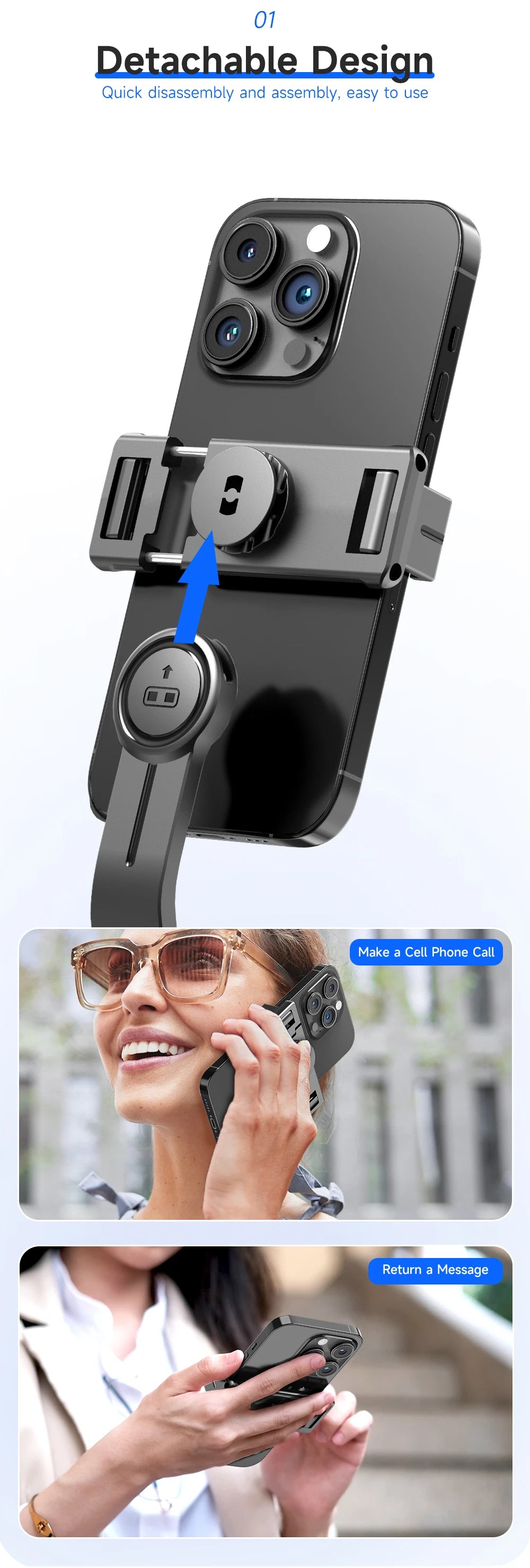 F01 Selfie Stick Portable Tripod Phone Stand