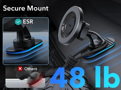 ESR for MagSafe Car Mount Dashboard Magnetic Phone Holder