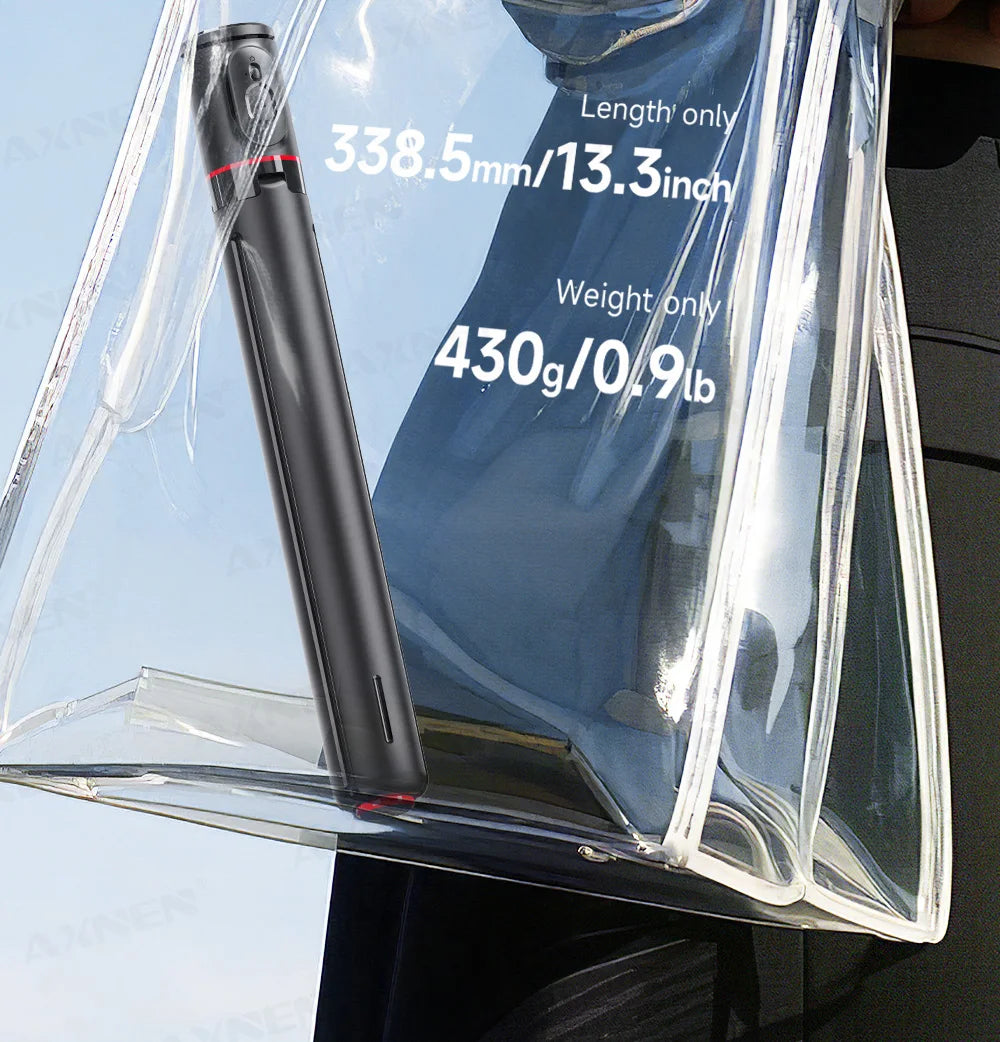 Bluetooth Selfie Stick Tripod Auto Pop-Up Foldable Holder