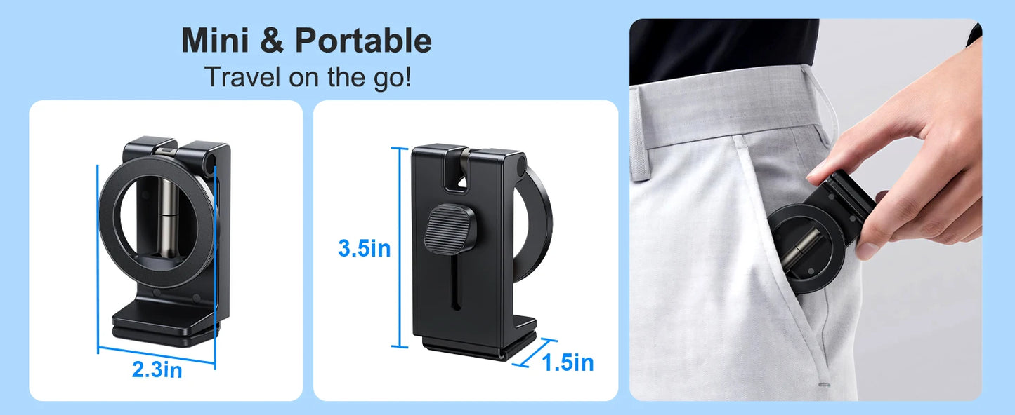 Oatsbasf Universal Magnetic Phone Holder Travel Essential