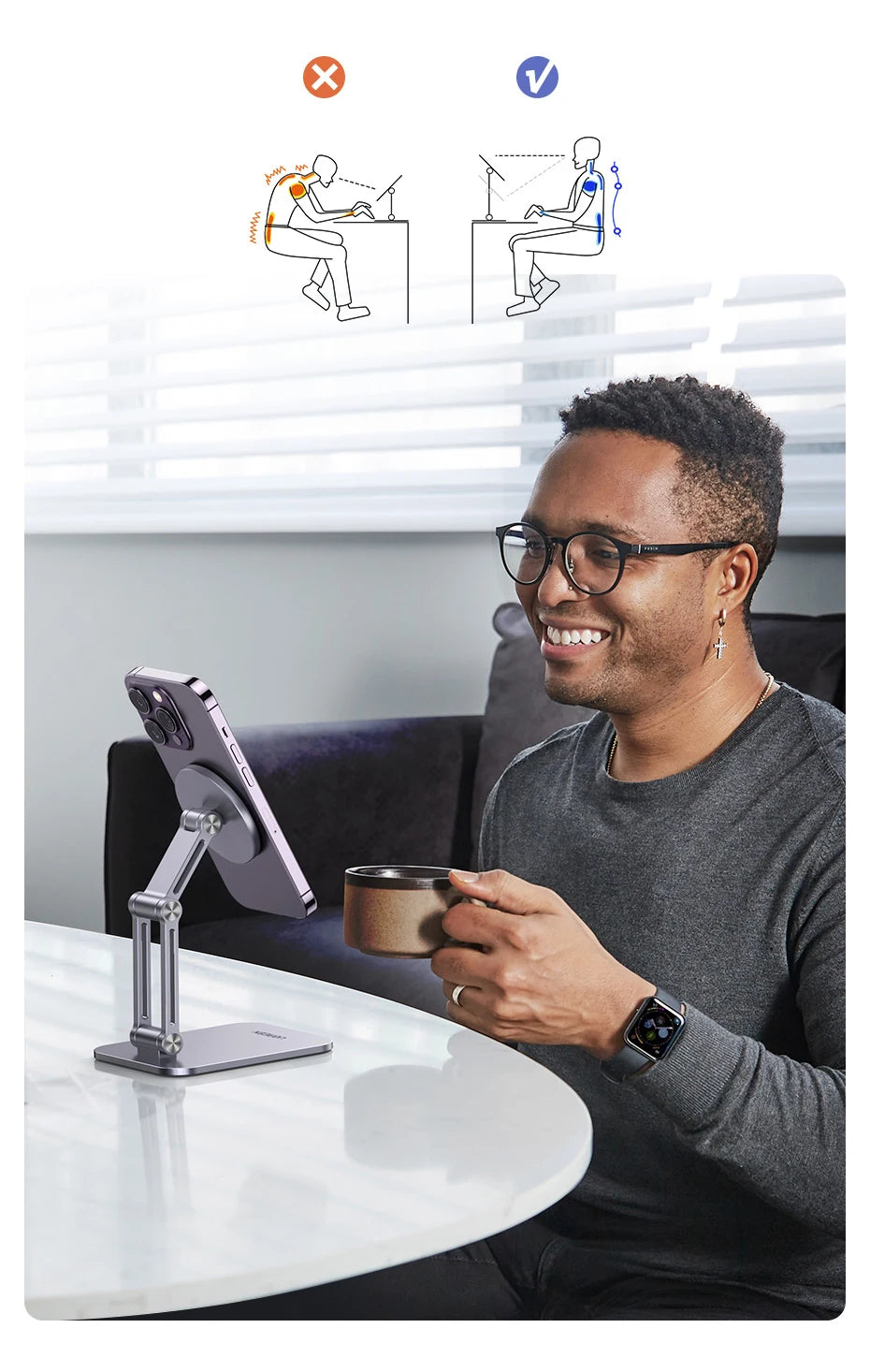 UGREEN Magnetic Phone Stand Mobile Phone Holder