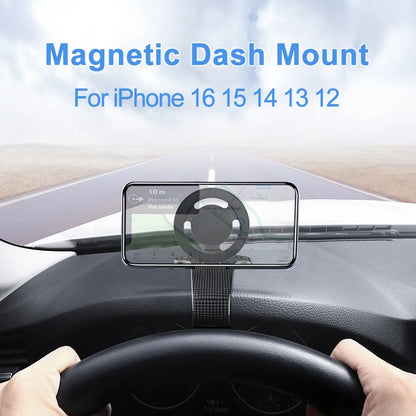 For Magsafe 360 Degree Car Dash Phone Holder for Driving Navigation