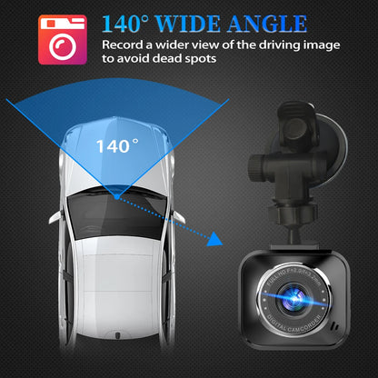 Car DVR Dash Cam WiFi FHD1080P Drive Video Recorder
