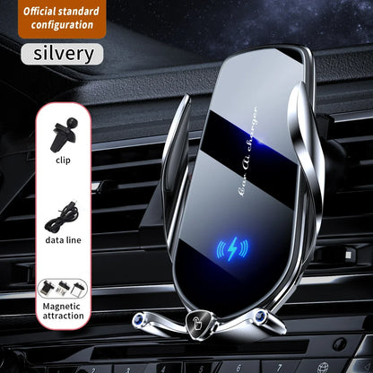 Car Phone Holder 15W Wireless Fast Charger Magnetic Charger
