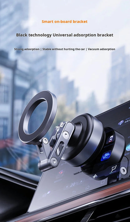 Magnetic Vacuum Adsorption Car Mount Mobile Phone Holder
