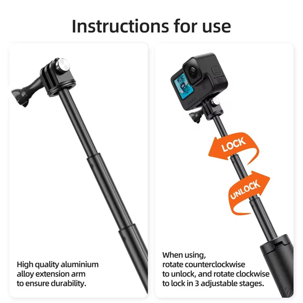 BSLIUFANG underwater buoyancy pole extendable selfie stick