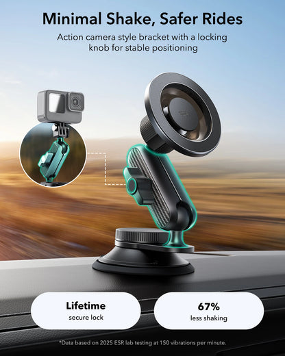 ESR MagSafe Car Mount Vacuum Magnetic Car Mount