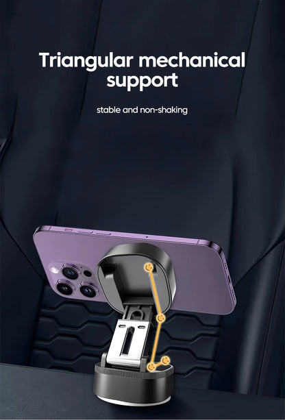 Magnetic Phone Holder Portable Multifunctional Foldable Car Holder