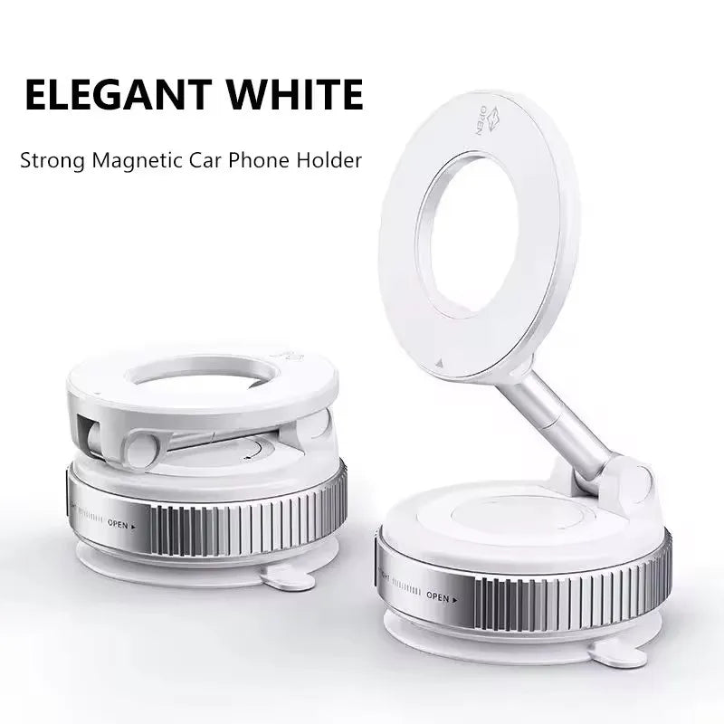 2026 New Vacuum Magnetic Phone Holder for Car
