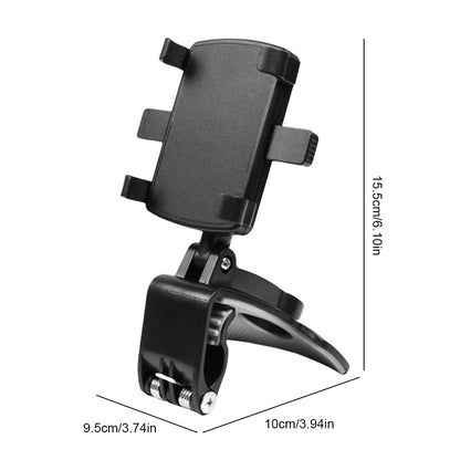 Car Dashboard Support 360 Degree Rotating Auto Grip Phone Holder