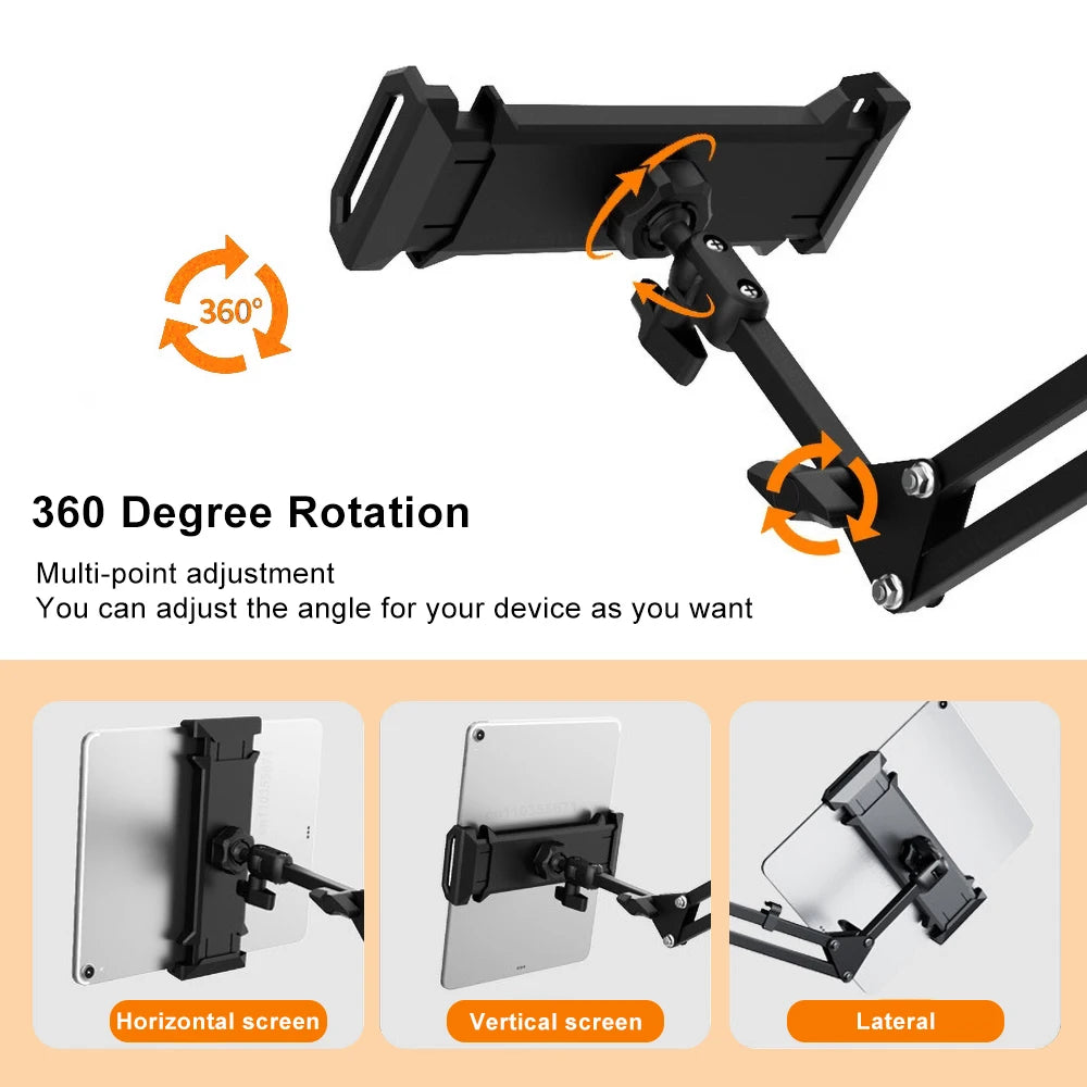 Tablet Stand Holder for Bed Rotatable Phone Stand